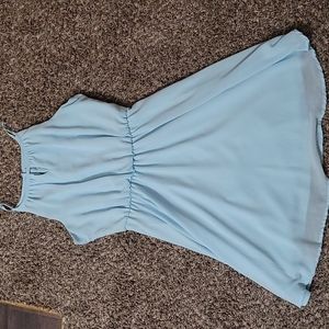 Soft blue, small, blue rain